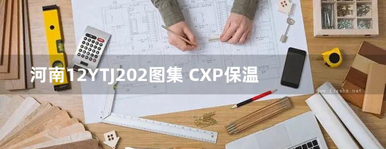 河南12YTJ202图集 CXP保温板倒置式屋面建筑构造 DBJ/T19-02-2012